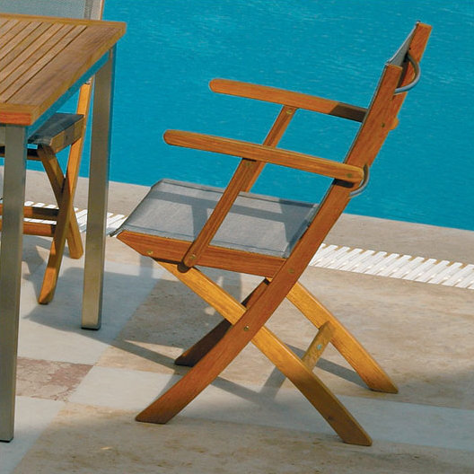 Horizon Outdoor Lounge Chair, Pearl