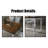 Jacquelline Solid Wood Base Dining Table