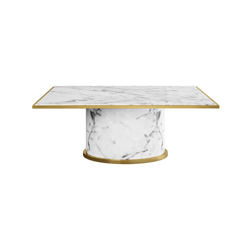 Table basse Beau, Blanc