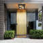 Black Outdoor Flush Mount