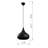 Adjustable Height Metal Body Single Pendant