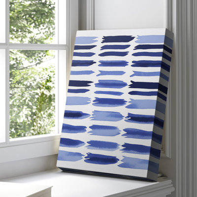 Toile tendue avec châssis abstrait CD III