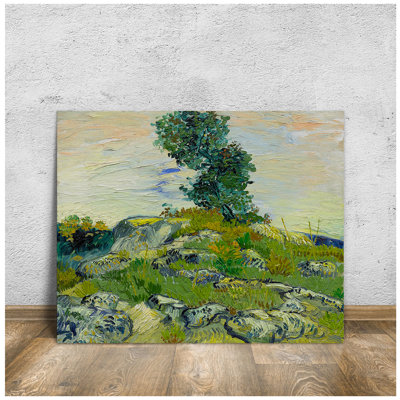 The Rocks by Vincent Van Gogh Canvas Prints Giclee Print Wall Art for Home Decor