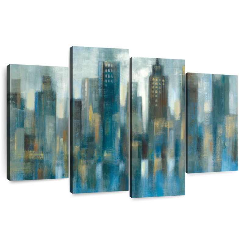 Rhythmic Reflection Light, 14" H x 24" W