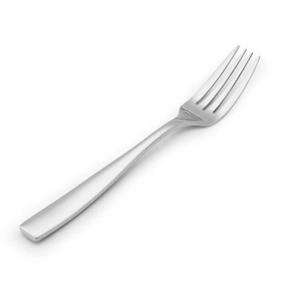 Lillian Polished Silver Forks – Premium BPA-Free Plastic Disposable Cutlery