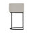 26" Upholstered Counter Stool with Metal Frame-123103711