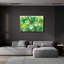 Art mural en verre rouge «Chlorophyl Mohito Cats» par Oxana Zaika par Red Barrel Studio®-894982583