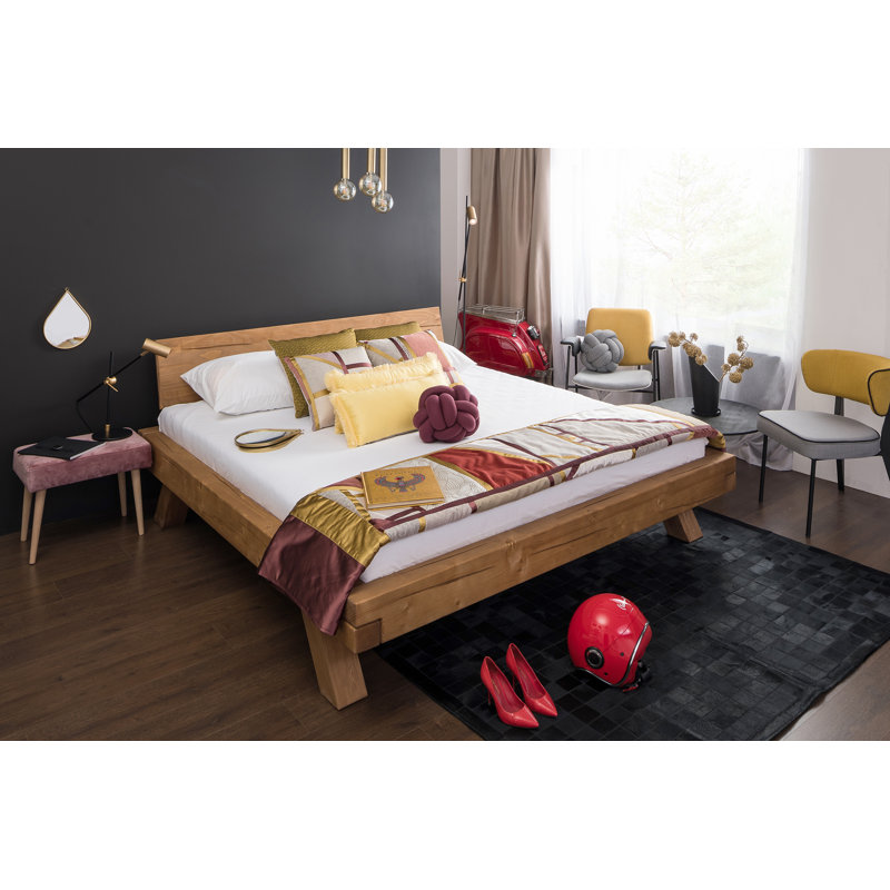 Apollonia UK Super King - DE 180 X 200 Cm Solid Wood Bed, 200 x 200 cm