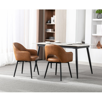 EWX19027DC 47cm H Side Chair in Brown