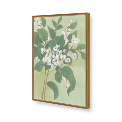 Verdant Branch Blossoms I by June Erica Vess Art Print