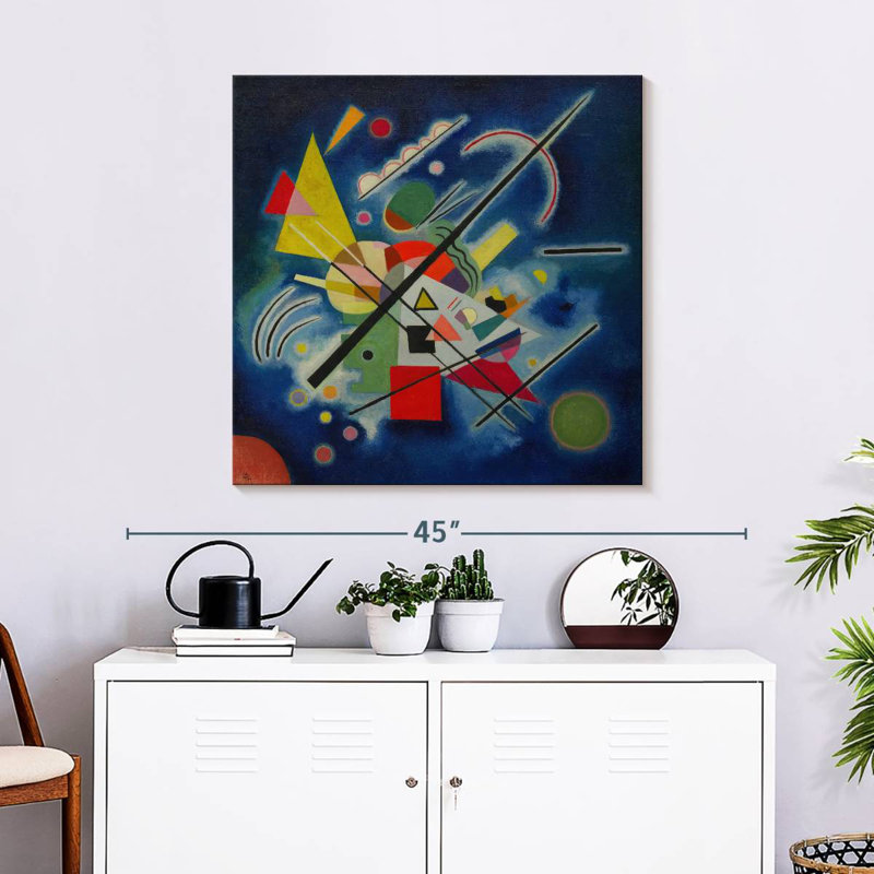 Avery Blue Painting 1924, 30" H x 30" W