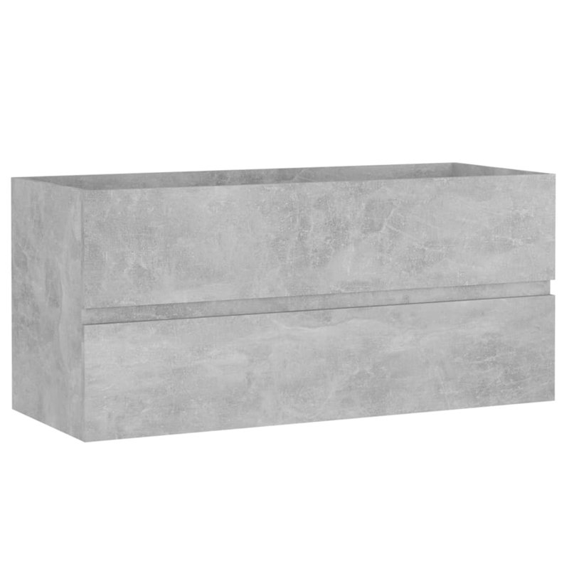 Adjua Wall Bathroom Cabinet, Concrete Grey