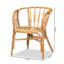 Chaise de style traditionnel décontracté