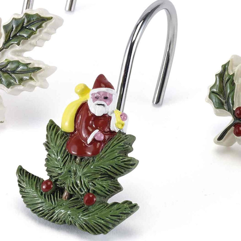 12 Piece Shower Hook Set