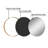 Alysan Round Wall Mirror Accent Vanity Bathroom Circle Mirror for home wall decor,over sink-2010124004-2010123546