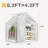 Balconera Greenhouse With Aluminum Frame, PC Panels-112651773-112602299