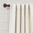 Cotton Blend Semi Sheer Curtain Pair-697276892