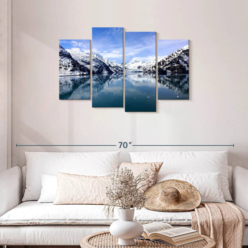 Alvord Glacier Bay Winter Morning, 27'' H x 43'' W