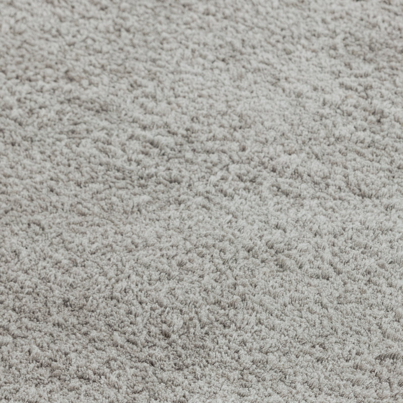 Makayla Solid Colour Shag Area Rug, Rectangle 120 x 170cm