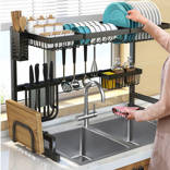 Premium Racks Expandable Stainless Steel Dish Rack & Reviews | Wayfair
