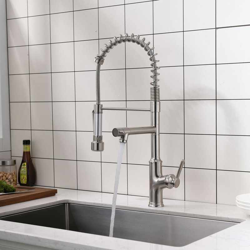 AWZTOO Pull Down Kitchen Faucet