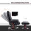 Lacari 85cm Wide Glider Standard Recliner