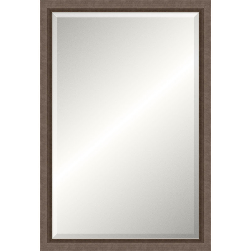 Bryand Solid Wood Beveled Mirror, Rectangle, 91.5" x 51.5"