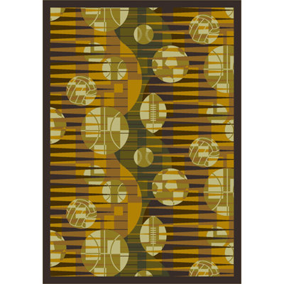 Sports Keeping Score by Joy Carpets Area Rug
