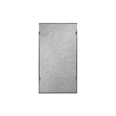 Arlo Rectangle Brass Mirror