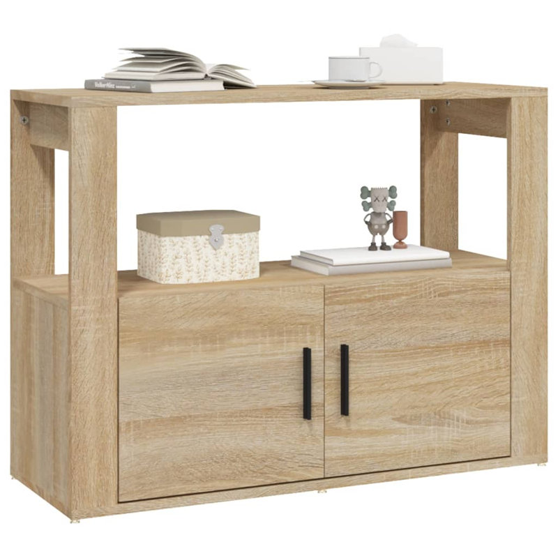 Kharley 80 Cm Wide Sideboard, Sonoma Oak