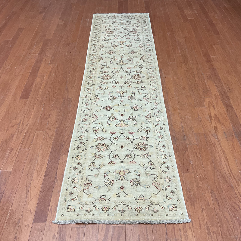  Handmade Oushak Wool Runner