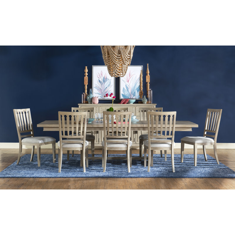 Beaulieu Upholstered Slat Back Side Chair