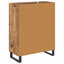  Sideboard Old Wood 69.5 X 34 X 90 Cm Engineered Wood And Iron-913494530