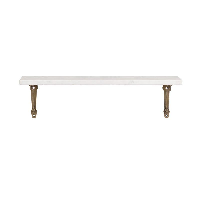 Hatley Ornate Vintage Marble Wall Shelf