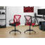 L 24 po x P 24 po x H 35 po - Chaise de bureau ergonomique - Noir - Polypropylène - 1 pièce - ergonomique, pivotante