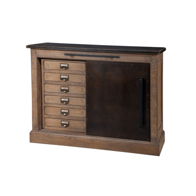 Contremaitre Solid Wood 6 -Drawer Accent Cabinet
