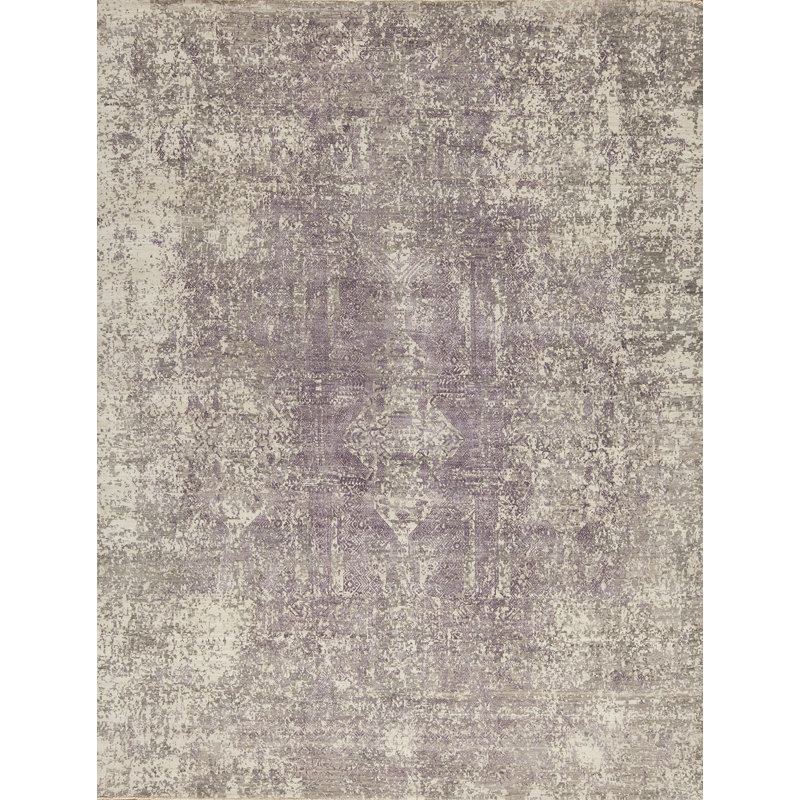 Pinnacle Hand Knotted Abstract Area Rug
