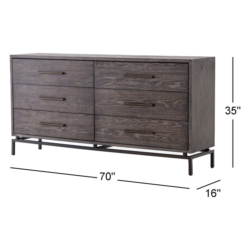 Greta 6 - Drawer Dresser