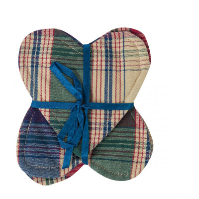 Cotton 4 Piece Coaster Set