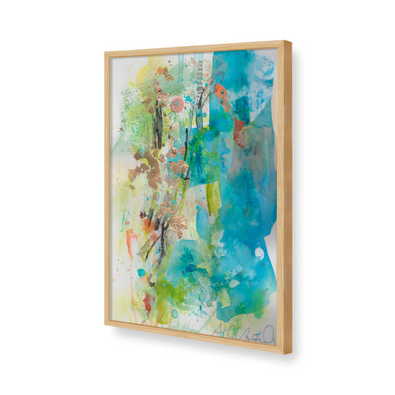 «Glory Abstracts II» par Allison Ford, reproduction d'art, Tanné, 18" H x 12" W