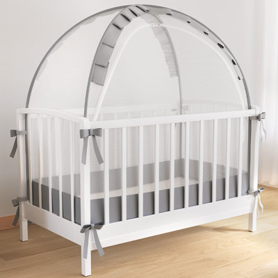 Bed Tent for Baby, Pop up Bed Canopy with Zipper,  Portable Baby Bed Cover, Large Opening and Space
