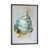 Dark Rustic Wood Floater Framed Canvas