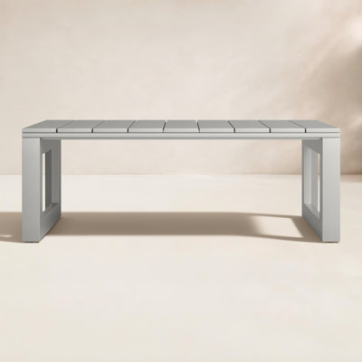 Calypso 47'' Metal Outdoor Coffee Table