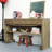 58.27" Brown Rectangular Solid Wood Console Table