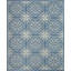 Tapis floral ivoire / bleu Yurig-388936913
