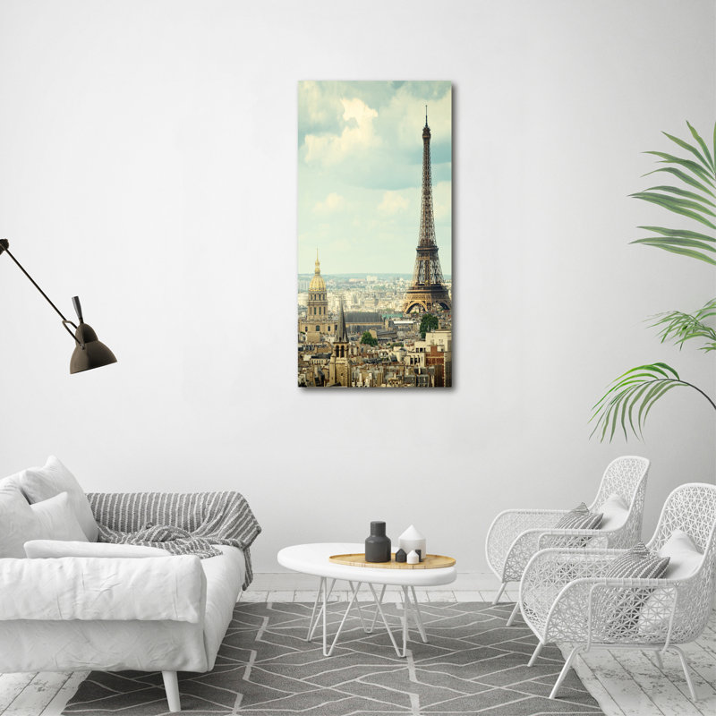 Eiffel Tower Paris - Wrapped Canvas Print