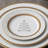 Noritake Charlotta Gold Holiday Tree 9" Accent Plates