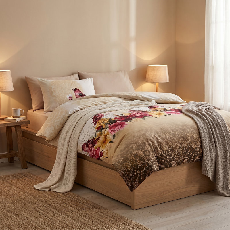 Ensemble de housse de couette 100% coton