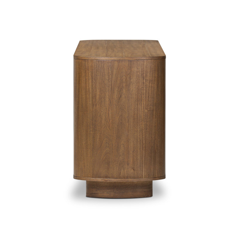 Paden 6 Drawer Dresser-Seasoned Brown Acacia, Seasoned Brown Acacia
