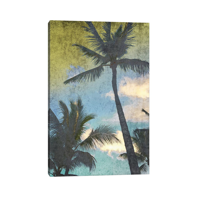 California Palms I-I by Irena Orlov - Wrapped Canvas Print, 20.32 cm H x 30.48 cm W